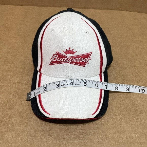 Dale Earnhardt Jr Hat, Budweiser Cap, Adjustable, Black, Winners Circle, #8 - Picture 8 of 9